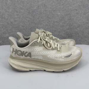 Hoka Men's Oyster Mushroom Clifton 9 GTX Running Shoes Size 8
